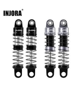 INJORA INJSCX30-08BS AXIAL SCX30 26MM PRE-ASSEMBLED ALUMINUM SHOCK SET (4)