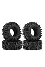 INJORA INJT7019 AXIAL SCX30 0.7" SWAMP CLAW MICRO ROCK CRAWLER TIRES (4) (36MM OD) (S5) W/FOAM INSERTS