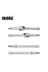 INJORA INJSCX30-13FR AXIAL SCX30 STAINLESS STEEL FRONT CVD & REAR AXLE SHAFTS SET
