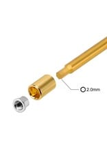 INJORA INJSCX30-12-8 AXIAL SCX30 2MM STAINLESS STEEL WHEEL NUTS (8)