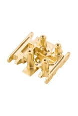 INJORA INJSCX30-06BR AXIAL SCX30 BRASS SKID PLATE (GOLD) (17.8G)