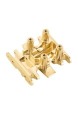 INJORA INJSCX30-06BR AXIAL SCX30 BRASS SKID PLATE (GOLD) (17.8G)