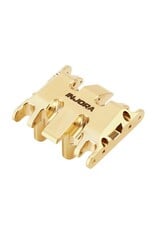 INJORA INJSCX30-06BR AXIAL SCX30 BRASS SKID PLATE (GOLD) (17.8G)