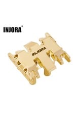 INJORA INJSCX30-06BR AXIAL SCX30 BRASS SKID PLATE (GOLD) (17.8G)