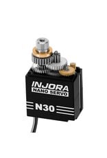 INJORA INJINJS-N30 SCX30 N30 NANO HIGH TORQUE METAL GEAR ALUMINUM SERVO W/SERVO SAVER