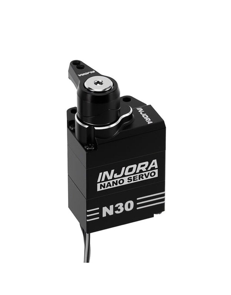 INJORA INJINJS-N30 SCX30 N30 NANO HIGH TORQUE METAL GEAR ALUMINUM SERVO W/SERVO SAVER