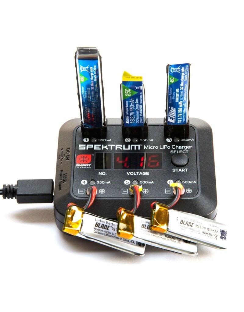 SPEKTRUM SPMXC1060 SPEKTRUM S63 MICRO 1S USB LIPO CHARGER