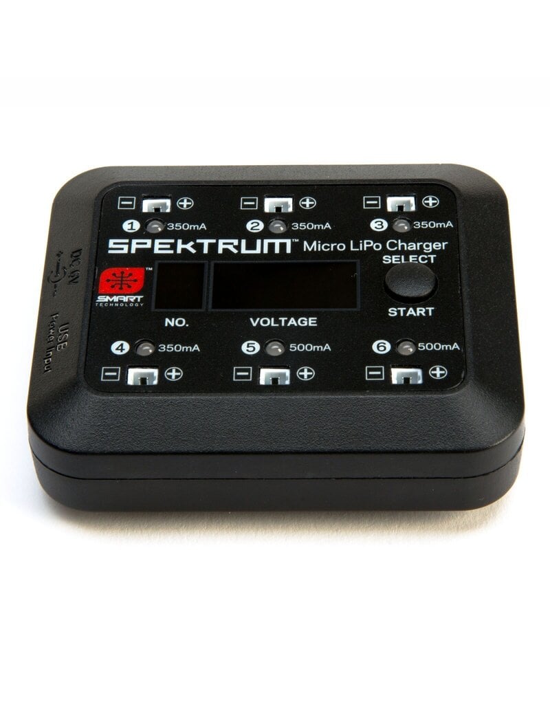 SPEKTRUM SPMXC1060 SPEKTRUM S63 MICRO 1S USB LIPO CHARGER