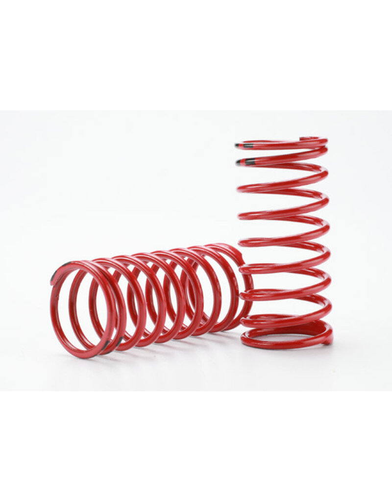 TRAXXAS TRA5941 SPRING, SHOCK (RED) (GTR) (2.0 RATE DOUBLE BLACK STRIPE) (1 PAIR)