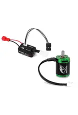 INJORA INJMBL32-NANO-INM21 AXIAL SCX30 MBL32-NANO ESC & 1621 GREEN VIPER BRUSHLESS COMBO (3600KV)