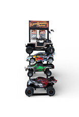 BOLD RC BOL2500 RC CAR AND TRUCK 4 TIER DISPLAY STAND