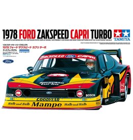 TAMIYA TAM24376 1978 FORD ZAKSPEED CAPRI TURBO 1/24 PLASTIC MODEL KIT