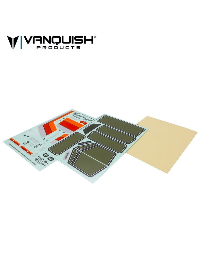 VANQUISH VPS10187 ORIGIN CLASSIC BODY SET CLEAR