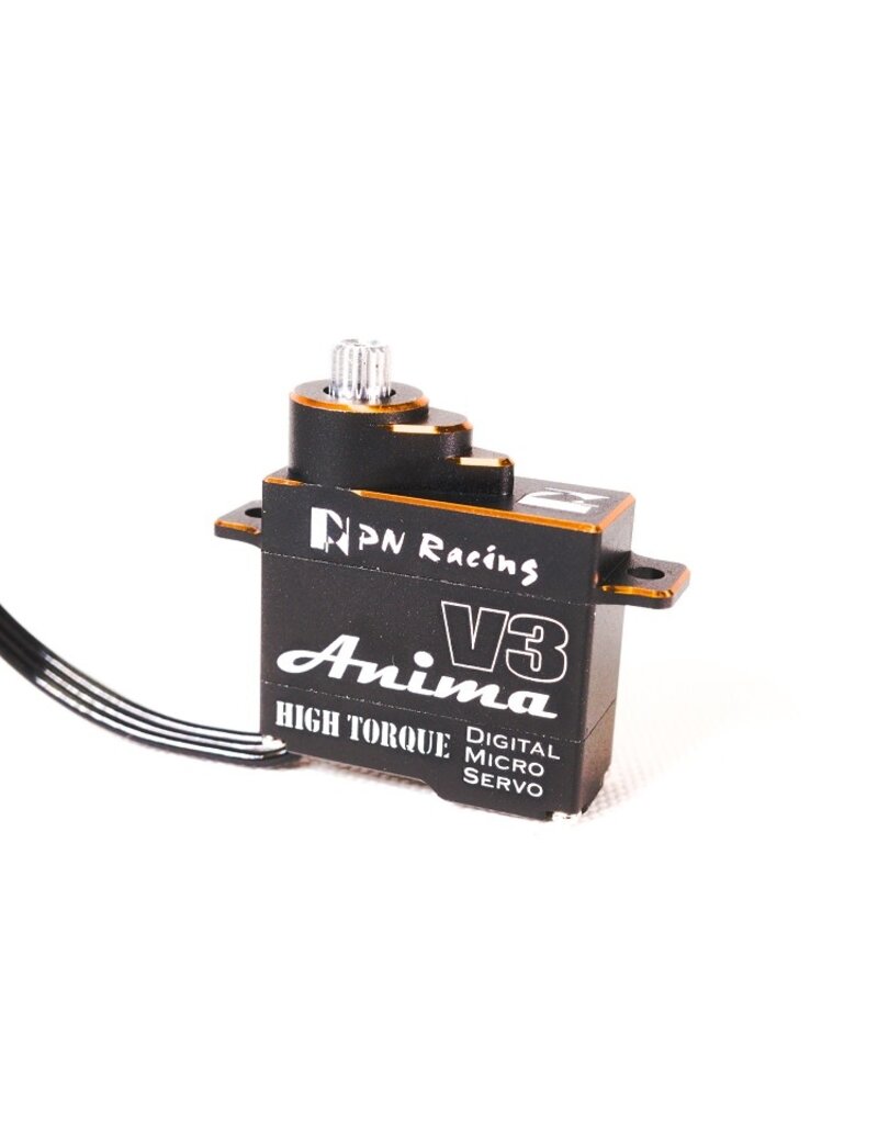 PN RACING PN 500833 ANIMA V3 HIGH TORQUE TITANIUM GEAR DIGITAL MICRO SERVO