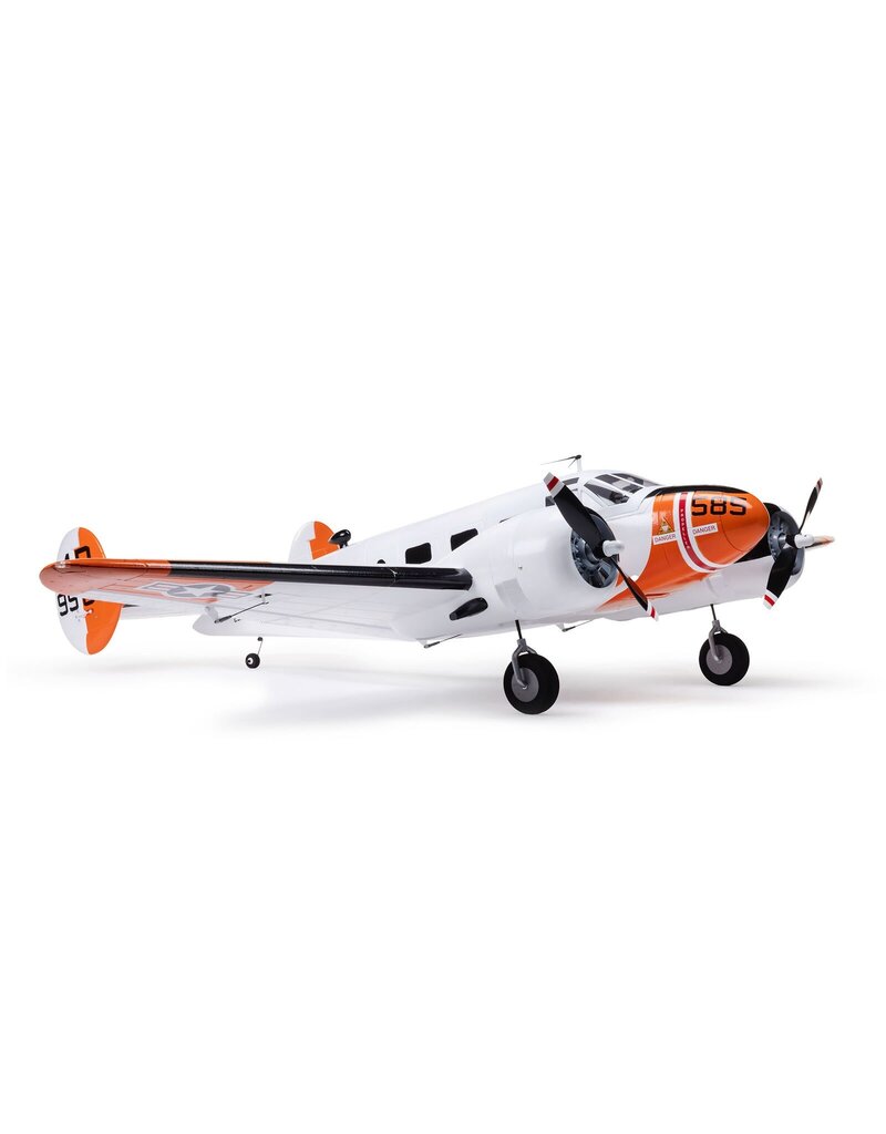 E-FLITE EFL-3726 BEECHCRAFT D18/RC-45J 1.5M BNF BASIC WITH AS3X+ AND SAFE