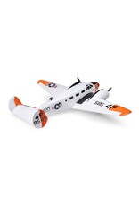 E-FLITE EFL-3726 BEECHCRAFT D18/RC-45J 1.5M BNF BASIC WITH AS3X+ AND SAFE