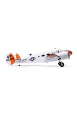 E-FLITE EFL-3726 BEECHCRAFT D18/RC-45J 1.5M BNF BASIC WITH AS3X+ AND SAFE