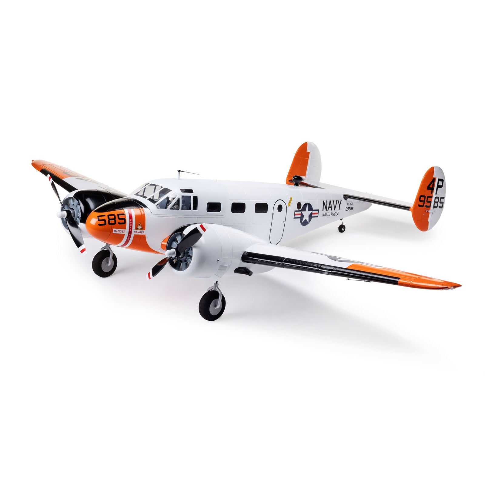 EFL-3726 BEECHCRAFT D18/RC-45J 1.5M BNF BASIC WITH AS3X+ AND SAFE