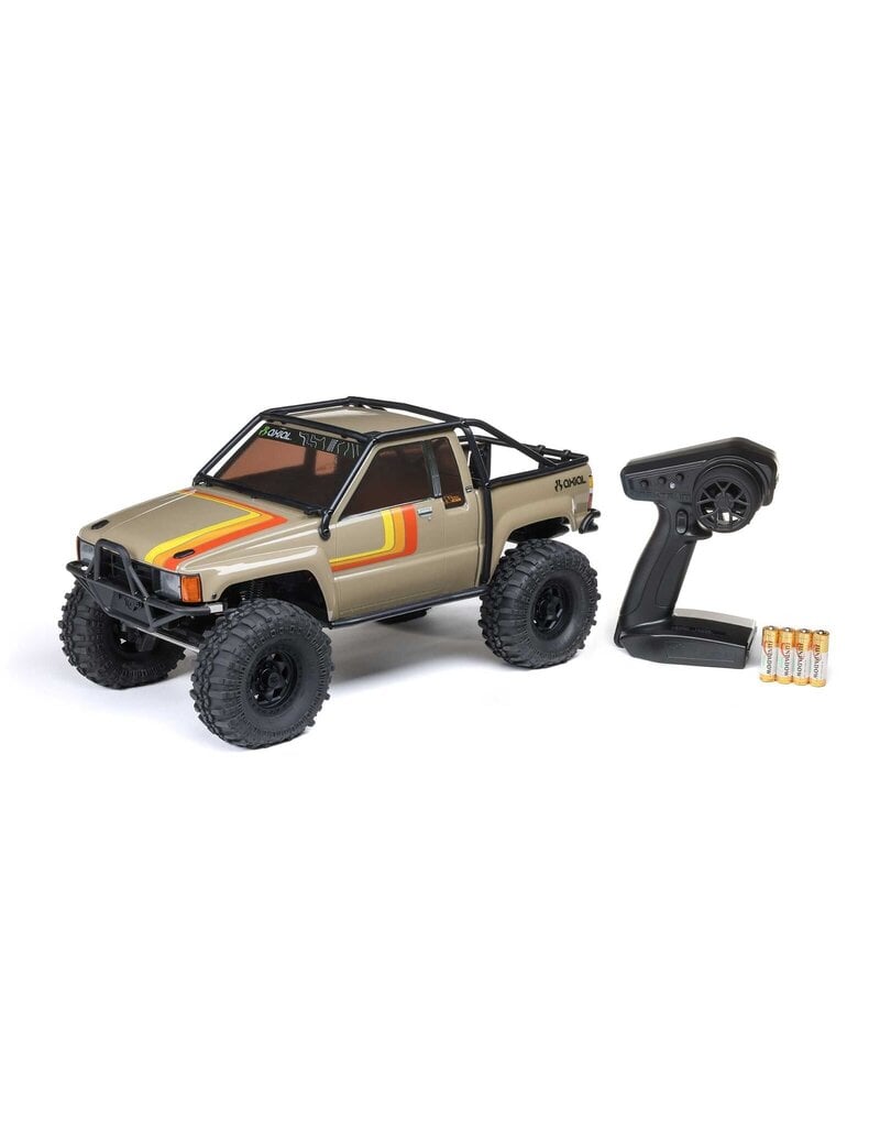 AXIAL AXI-2062T1 1/10 SCX10 III 1987 TOYOTA SR5 4X4 RTR BRUSHED ROCK CRAWLER, TAN
