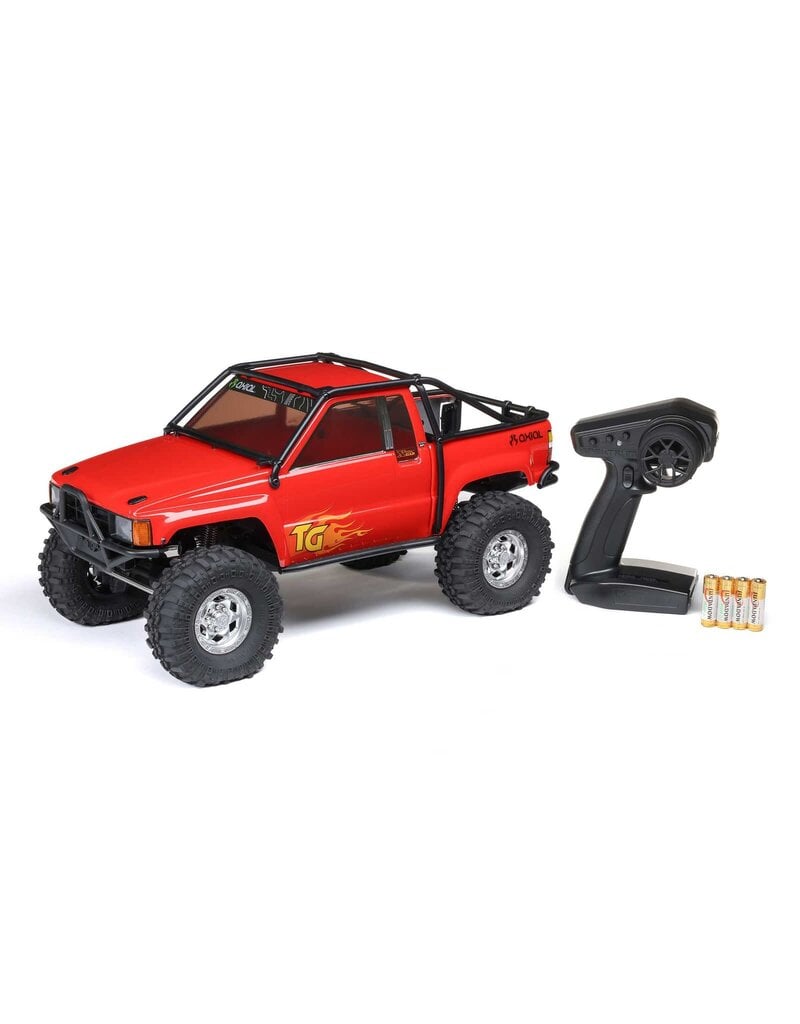 AXIAL AXI-2062T2 1/10 SCX10 III 1987 TOYOTA SR5 4X4 RTR BRUSHED ROCK CRAWLER, RED