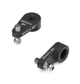 REEFS RC SEHREEFS286 SX30 ALUMINUM SERVO ARM & BALL STUD (SCX30)