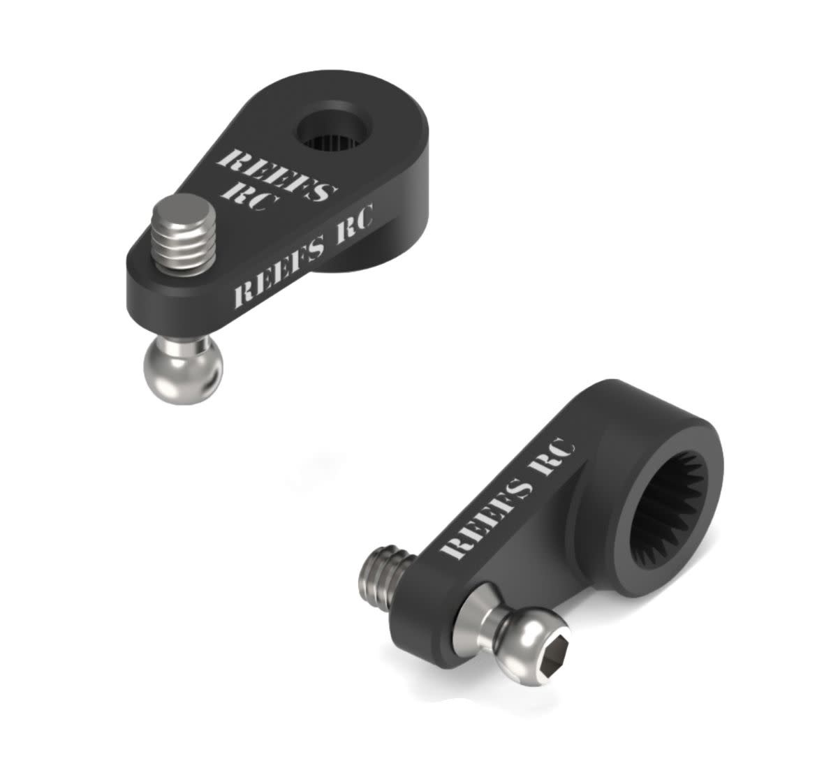 SEHREEFS286 SX30 ALUMINUM SERVO ARM & BALL STUD (SCX30)