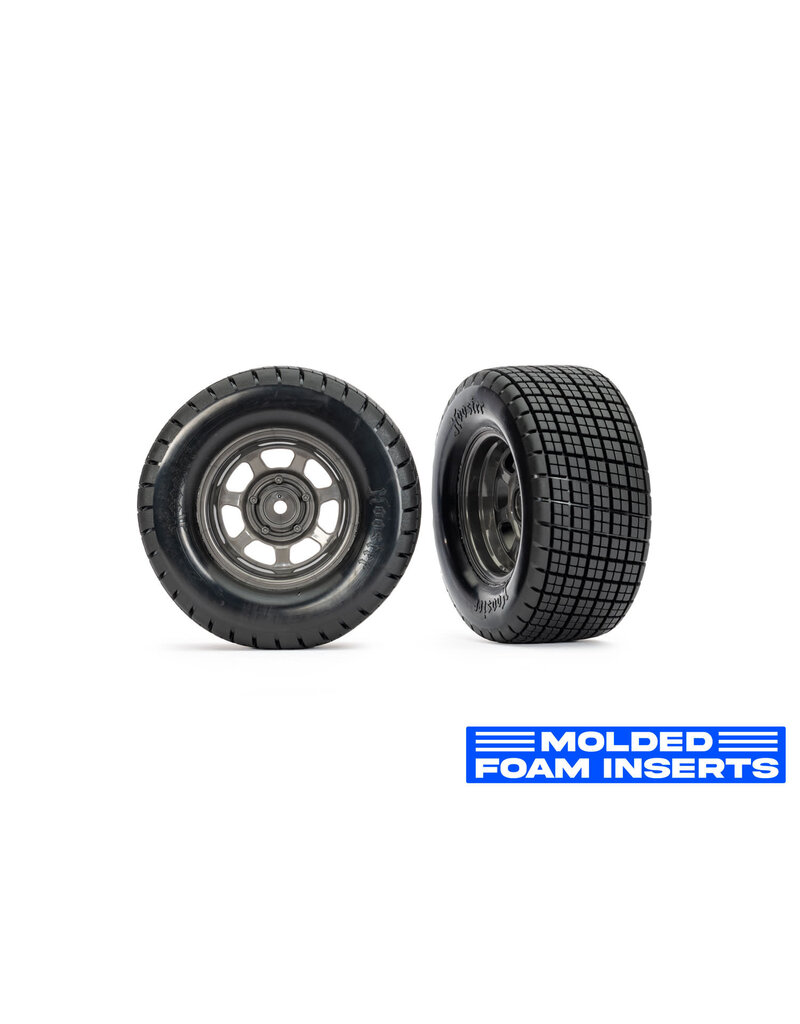 TRAXXAS TRA10473R T&W DIRT OVAL HOOSIER 2WD FRONT
