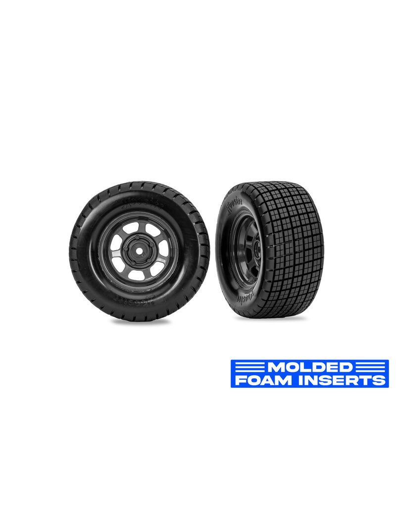 TRAXXAS TRA10474R T&W DIRT OVAL HOOSIER 4WD F/R