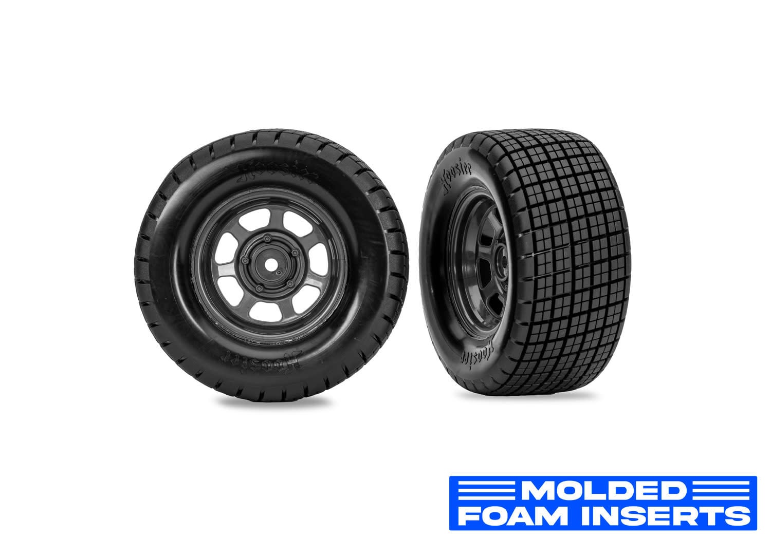 TRA10474R T&W DIRT OVAL HOOSIER 4WD F/R