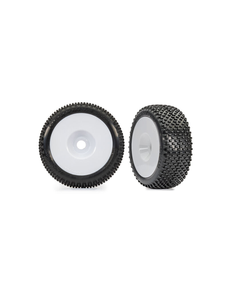 TRAXXAS TRA9074-WHT T&W DISHED WHT/RESPONSE PRO (2)