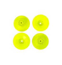 TRAXXAS TRA10457-YLW WHEEL DISCS YELLOW (4)