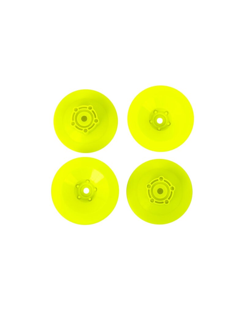 TRAXXAS TRA10457-YLW WHEEL DISCS YELLOW (4)