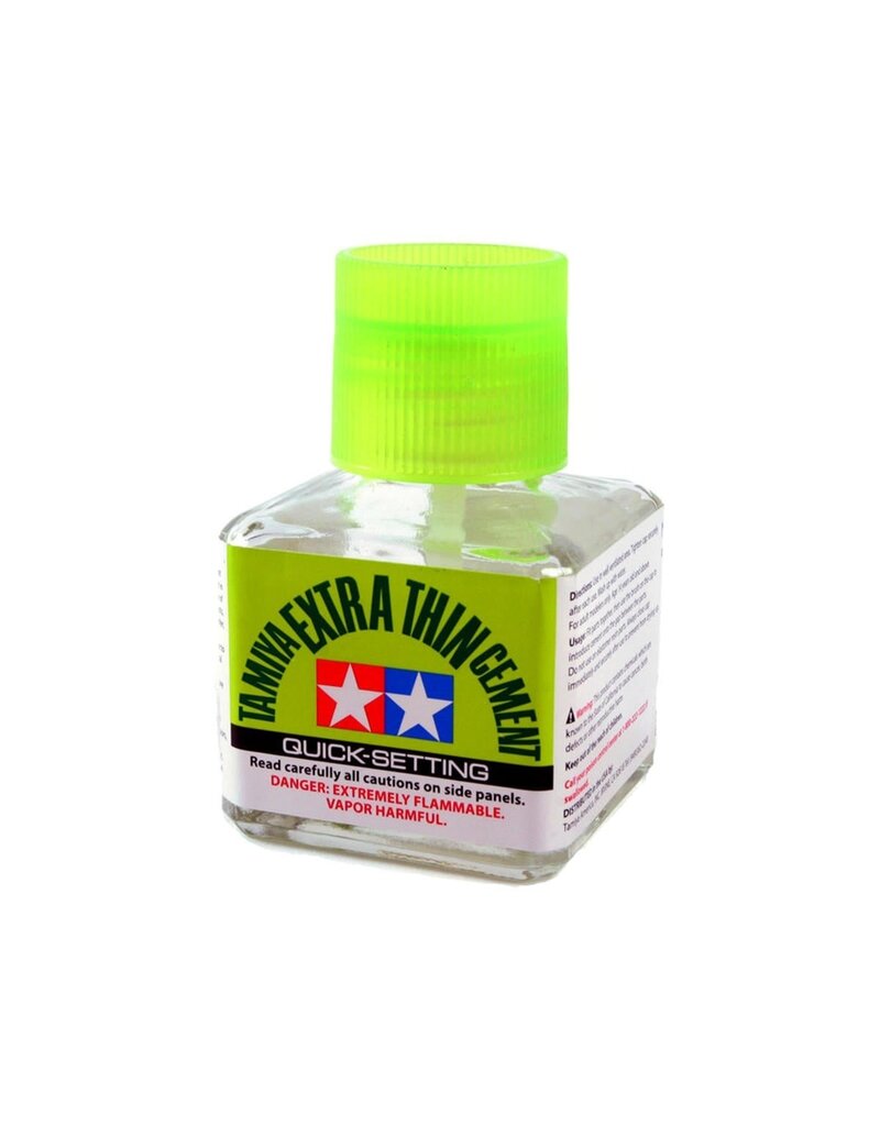 TAMIYA TAM87182 EXTRA-THIN QUICK-SETTING CEMENT (40ML)
