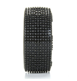 PROLINE RACING PRO1028510 KING-PIN F/R TIRES MOUNTED 12MM HEX BLACK SPLIT SIX (4) FOR ARRMA MOJAVE GROM