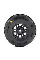 PROLINE RACING PRO1028510 KING-PIN F/R TIRES MOUNTED 12MM HEX BLACK SPLIT SIX (4) FOR ARRMA MOJAVE GROM