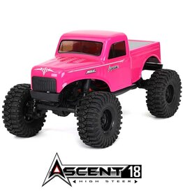REDCAT RACING RER43484 ASCENT-18 1/18 SCALE BRUSHED ELECTRIC ROCK CRAWLER PINK
