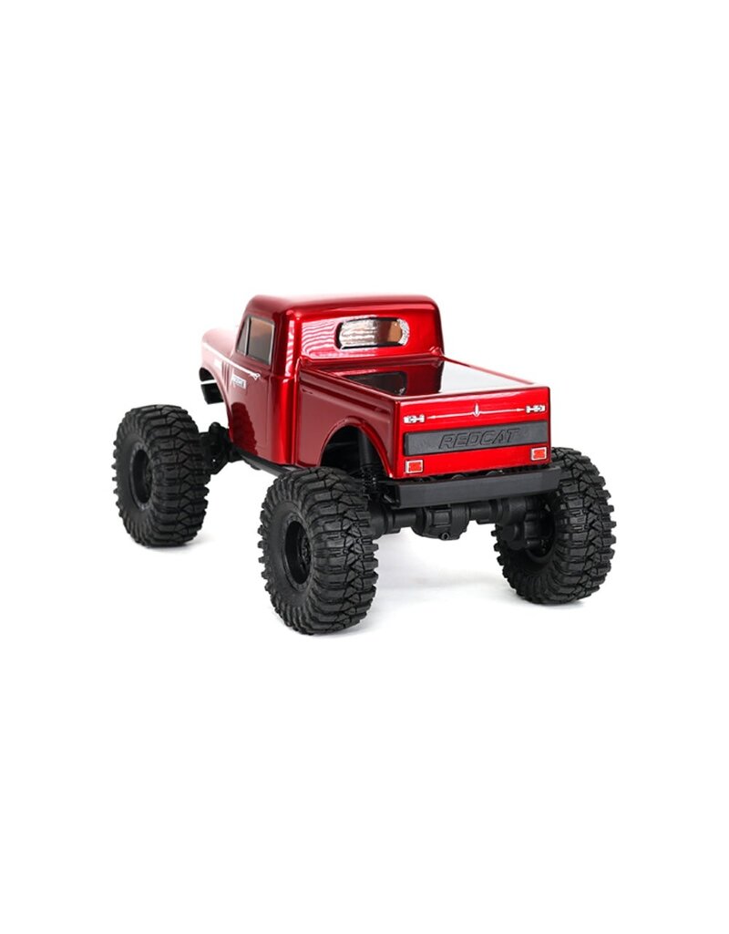 REDCAT RACING RER43482 ASCENT-18 1/18 SCALE BRUSHED ELECTRIC ROCK CRAWLER RED
