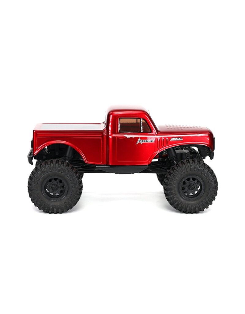 REDCAT RACING RER43482 ASCENT-18 1/18 SCALE BRUSHED ELECTRIC ROCK CRAWLER RED