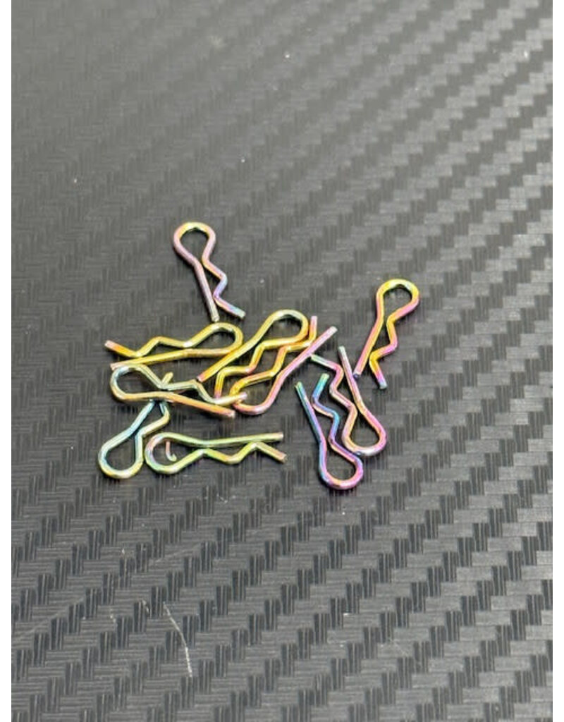 MWX PERFORMANCE MWX MX-BC-71G OIL SLICK BODY CLIPS (10)