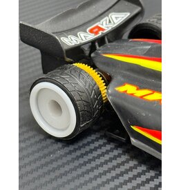 MWX PERFORMANCE MWX MWF1-140W F1 REAR WHEELS 14X20 WHITE MACHINED DELRIN: WHITE (2)