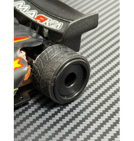 MWX PERFORMANCE MWX MWF1-140B F1 REAR WHEELS 14X20 BLACK MACHINED DELRIN: BLACK (2)