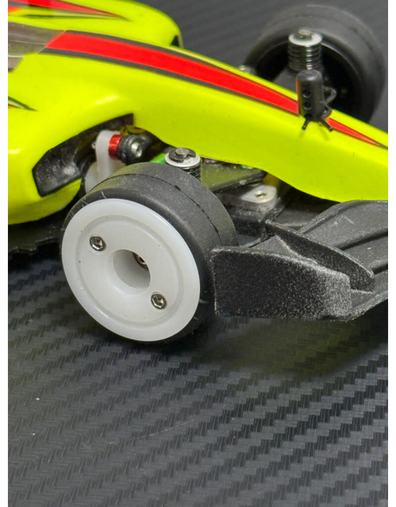 MWX PERFORMANCE MWX MWF1-19DW F1 WHEEL DISCS 19 WHITE MACHINED DELRIN: WHITE (8)