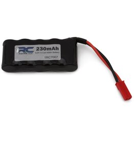 1RC 1RC7007 1/18 5-CELL NIMH BATTERY (6.0V/230MAH) (MIDGET/SPRINT/EDM/LATE MODEL)