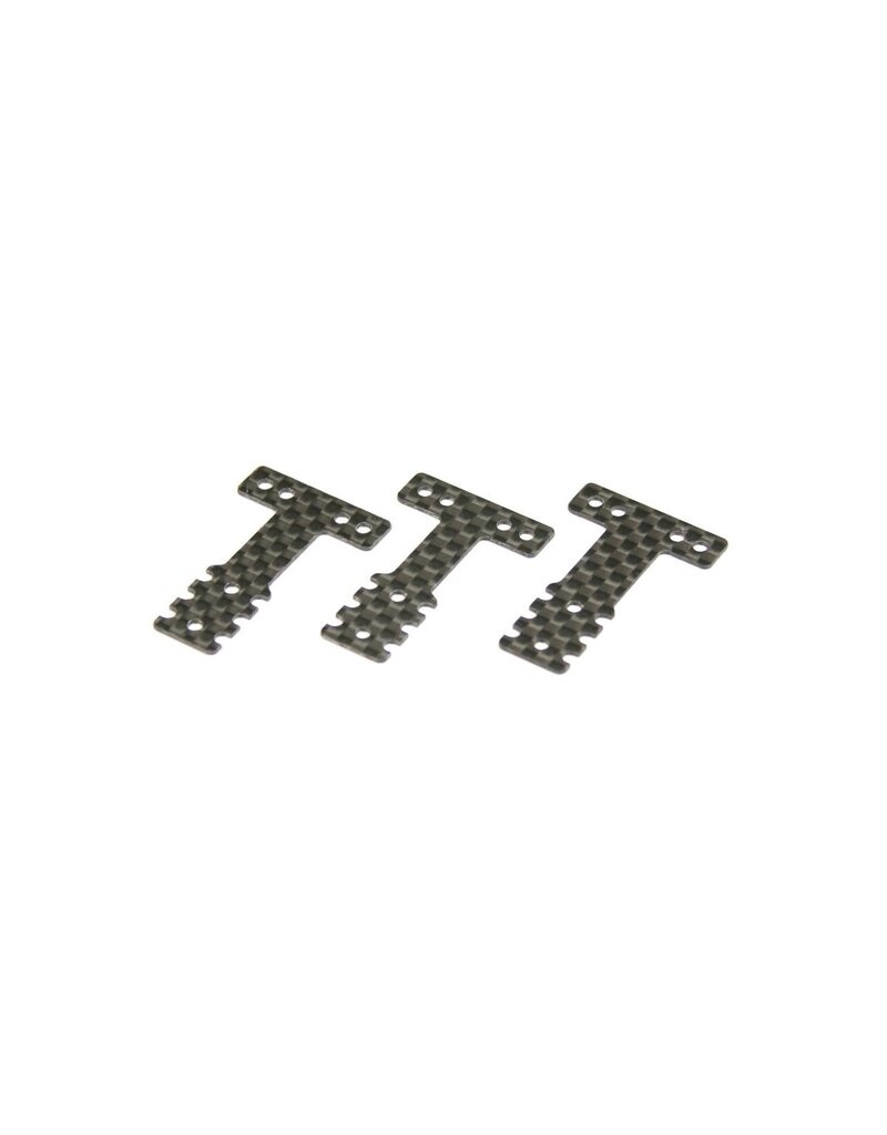 KYOSHO KYOMZW404 RM/HM-TYPE CARBON FIBER REAR SUSPENSION PLATE SET