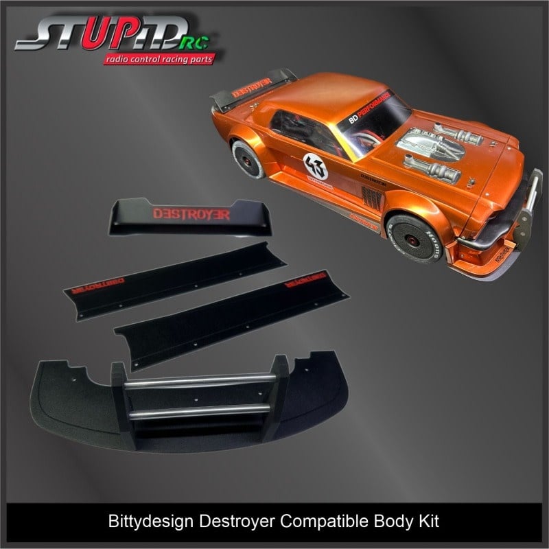STP11104BK DESTROYER BODY KIT BLACK