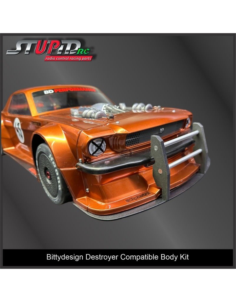 STUPID RC STP11104BK DESTROYER BODY KIT BLACK