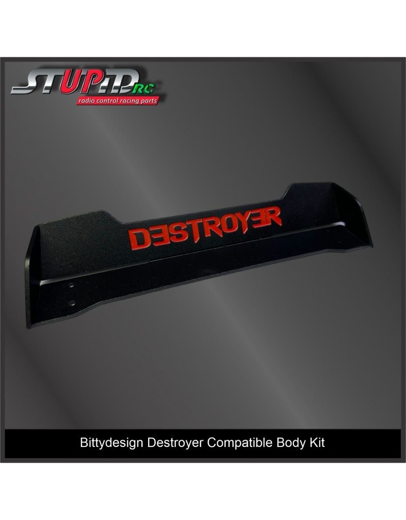 STUPID RC STP11104BK DESTROYER BODY KIT BLACK