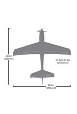 E-FLITE ***PRE-ORDER*** EFL120050 V1200 1.2M BNF BASIC WITH AS3X+ AND SAFE SELECT