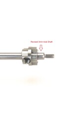 PN RACING PN MR2444 2WD SOLID AXLE TITANIUM SHAFT 64P 53T: FOR MR-03, MR-04