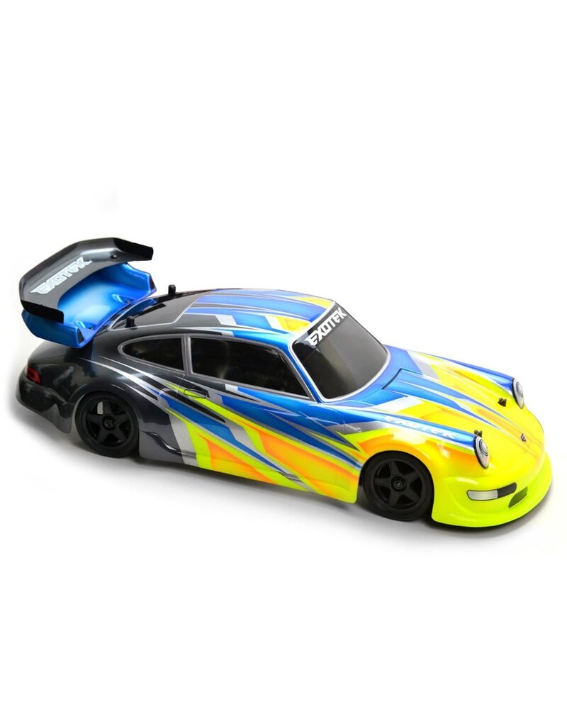 EXOTEK EXO2357 LOSI NASCAR 1/12 STUTTGART MINI TC BODY (CLEAR)